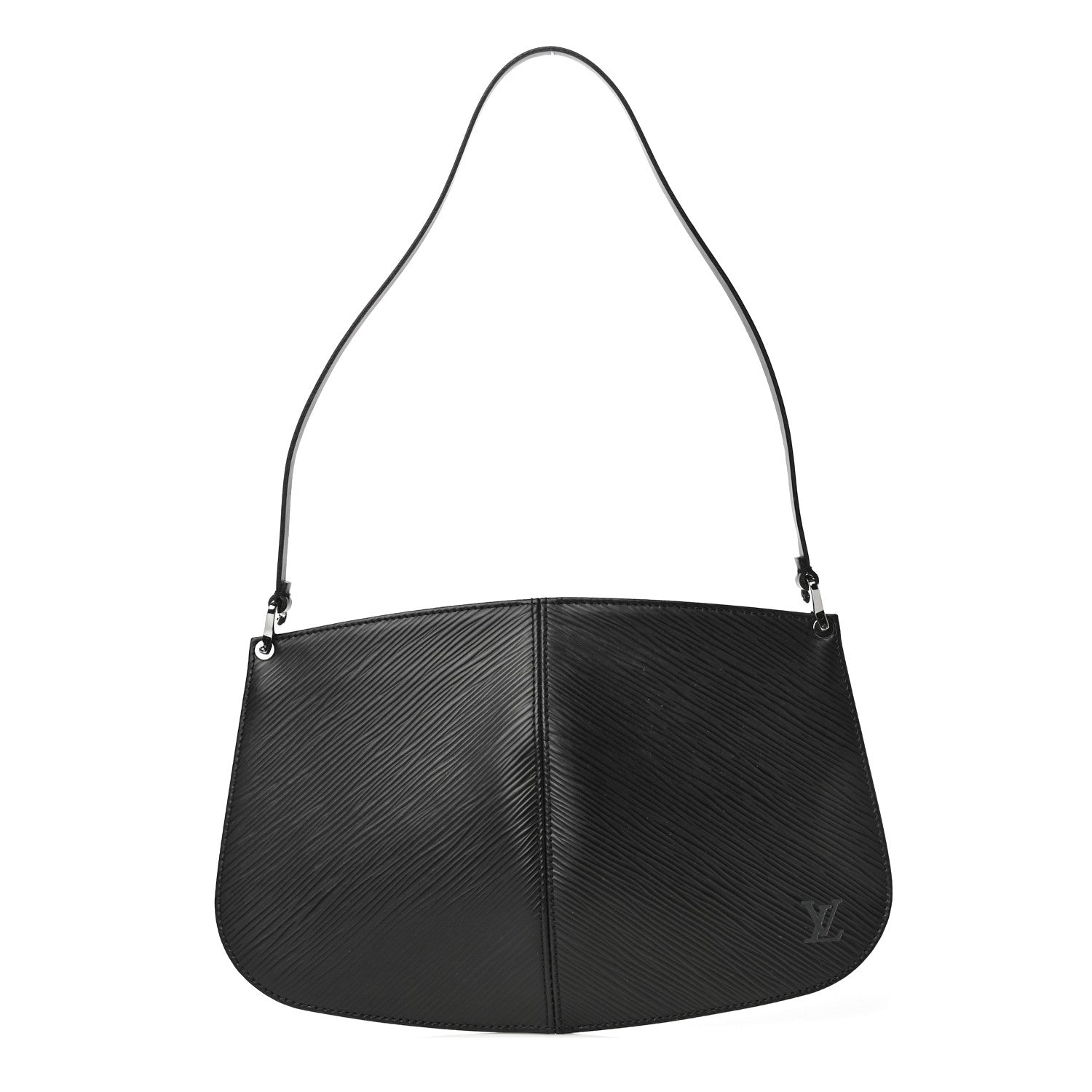 Louis Vuitton Epi Demi Lune Pochette Black 1 of 11
