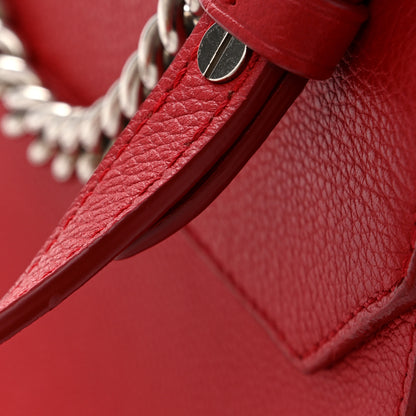 Louis Vuitton Calfskin Lockme II Chain Bag BB Rubis 14 of 16