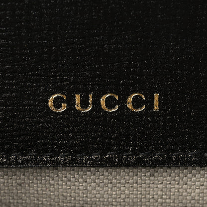 Gucci Azalea Calfskin Web Mini Horsebit 1955 Shoulder Bag Black 5 of 7