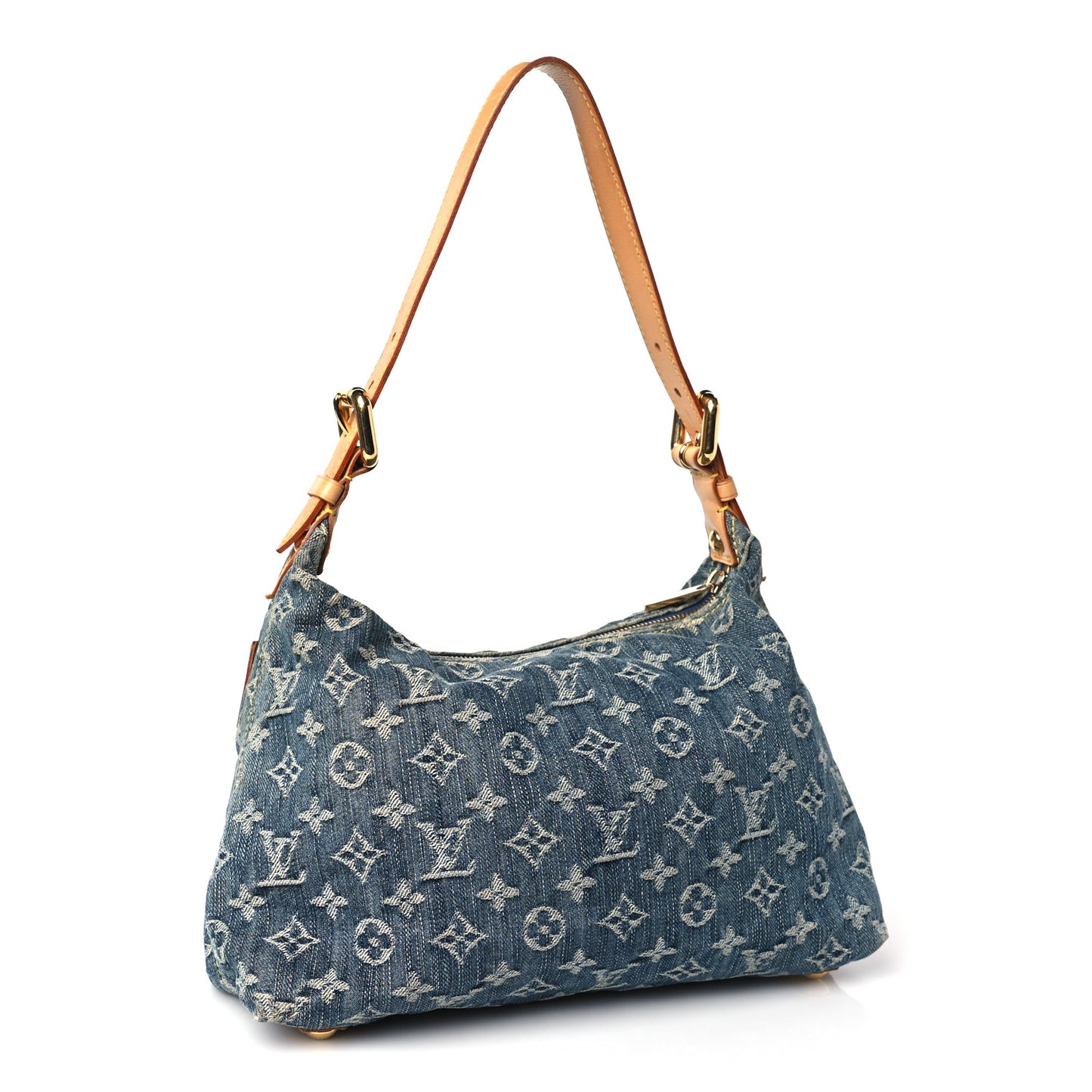 Monogram Denim Baggy PM Blue