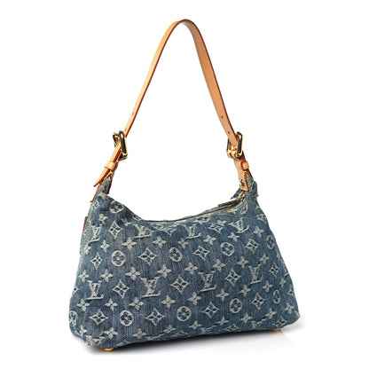 Louis Vuitton Monogram Denim Baggy PM Blue 3 of 10