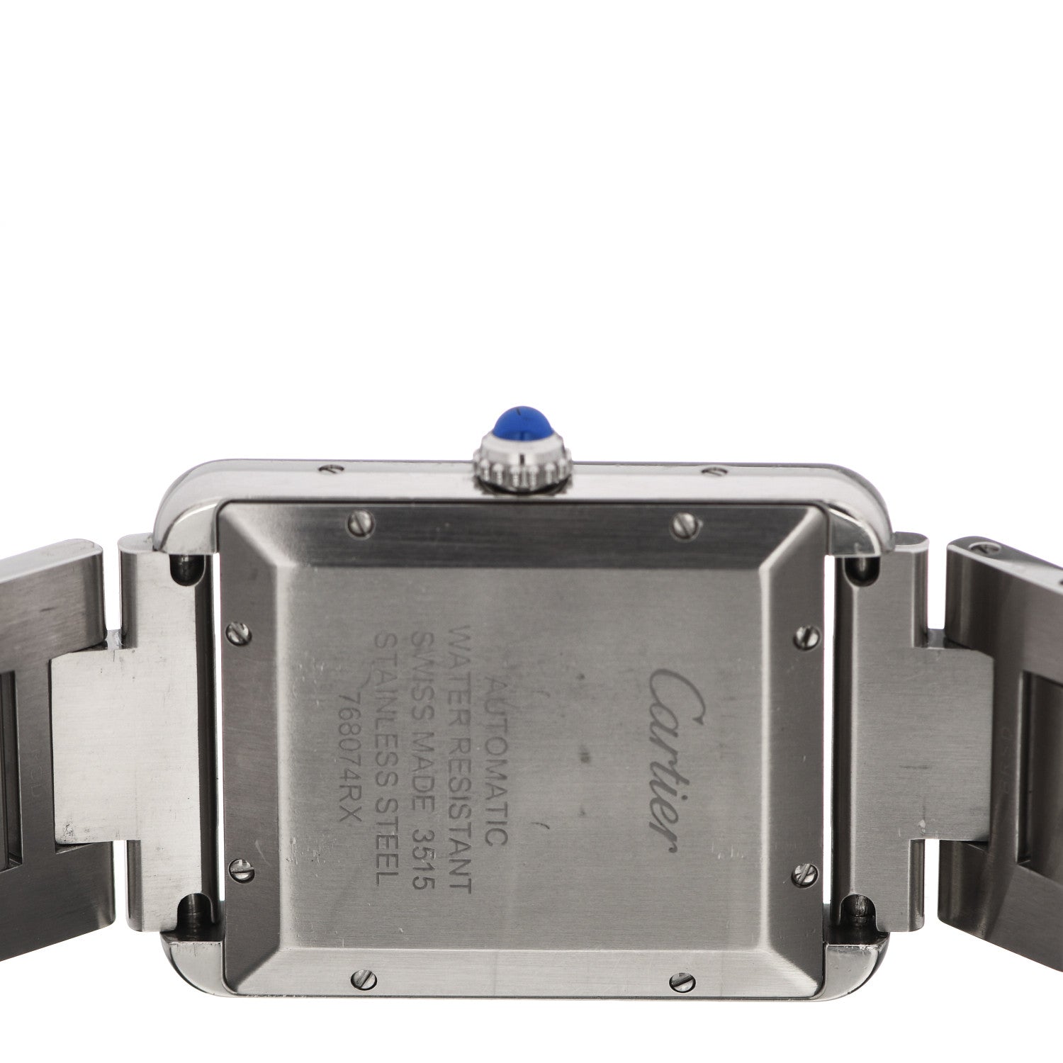 Cartier Stainless Steel 31mm Tank Solo Automatic Watch 4 of 6