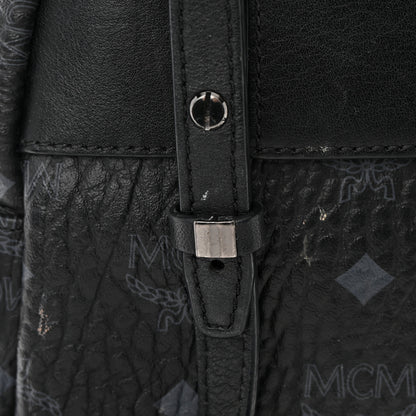 MCM Visetos Side Stud X-Mini Stark Bebe Boo Backpack Black 20 of 22