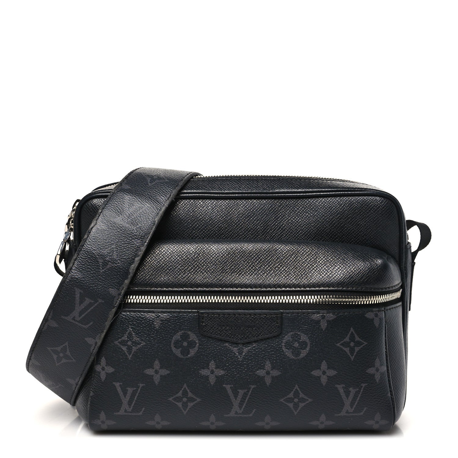 Louis Vuitton Taiga Monogram Eclipse Outdoor Messenger Black 1 of 11