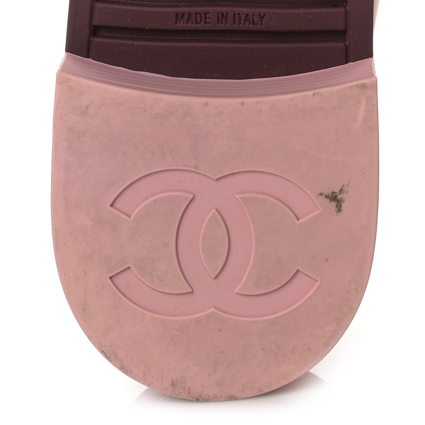 Lambskin Quilted CC Turnlock Loafers 39 Dark Pink