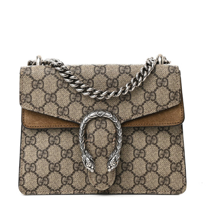 Gucci GG Supreme Monogram Mini Dionysus Shoulder Bag Taupe 1 of 13