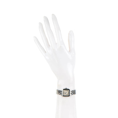 Cartier Stainless Steel 20mm Santos Demoiselle Quartz Watch 2 of 8