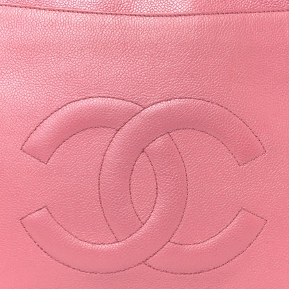 Chanel Caviar CC Shoulder Bag Pink 7 of 13