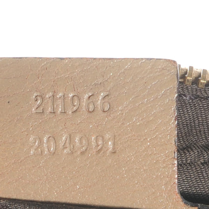 Gucci Monogram GG Medium Jockey Hobo Shoulder Bag Beige 9 of 9