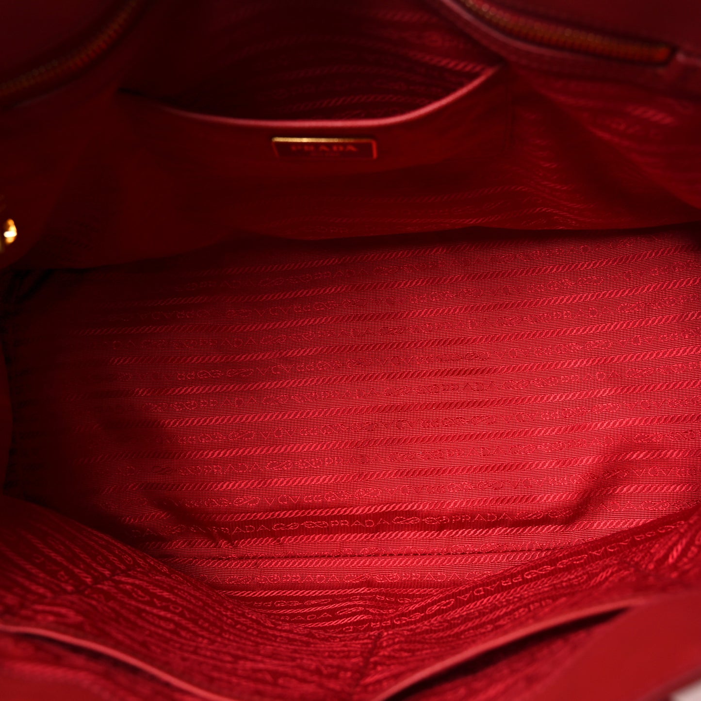Saffiano Lux Large Tote Fuoco