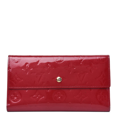Louis Vuitton Vernis Porte Tresor International Wallet Pomme D'Amour 1 of 8