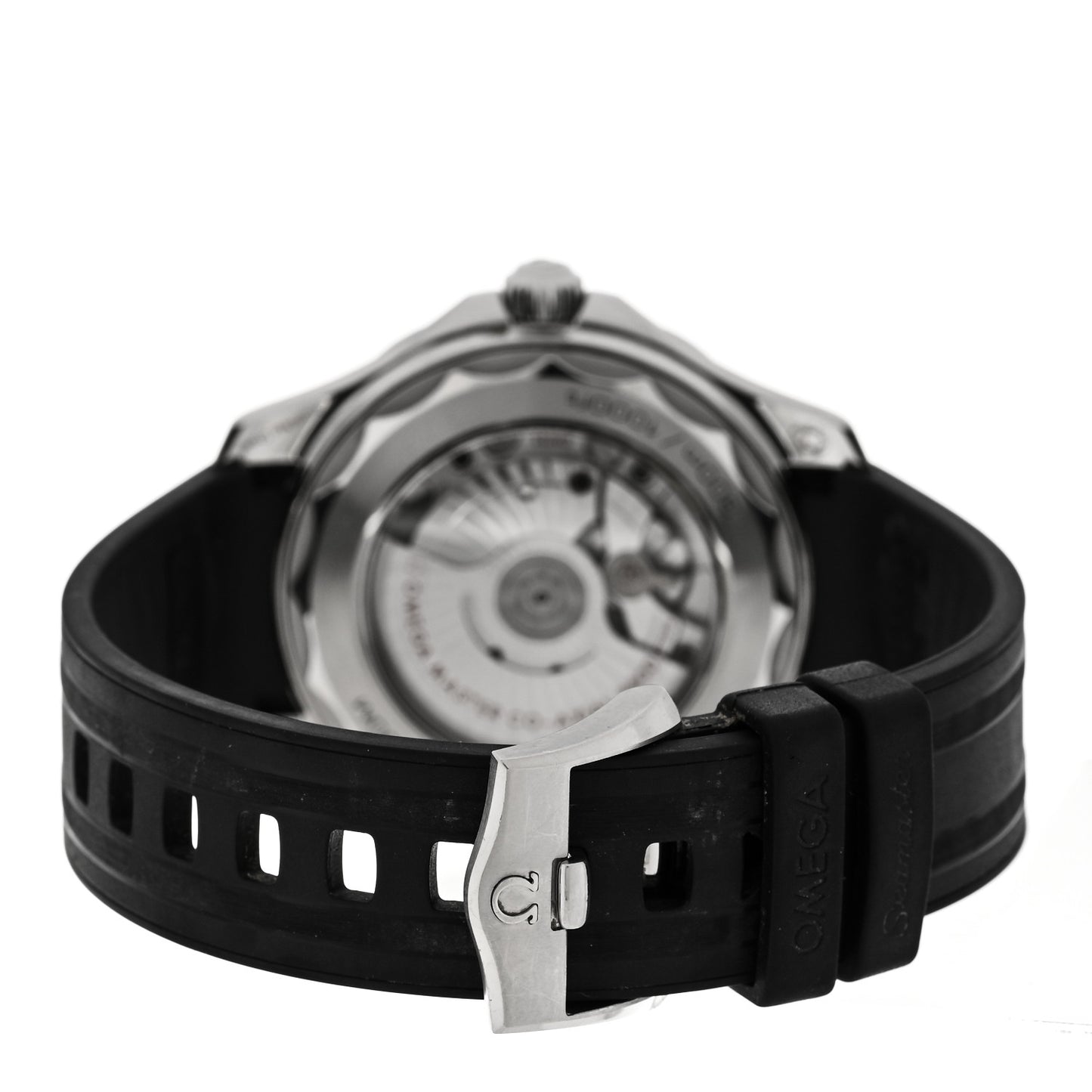 Stainless Steel Rubber 42mm Seamaster Diver 300M Co-Axial Master Chronometer Automatic Watch Black 210.32.42.20.01.001