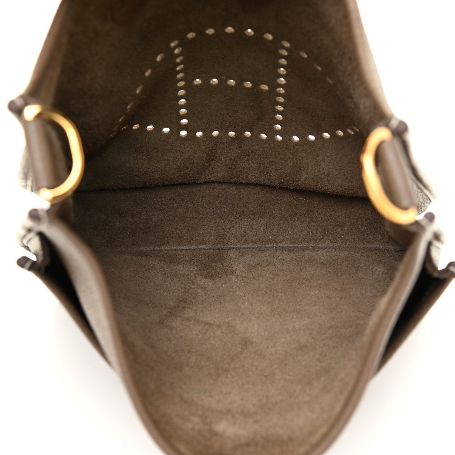 Hermes Taurillon Clemence Evelyne III PM Etoupe 5 of 11