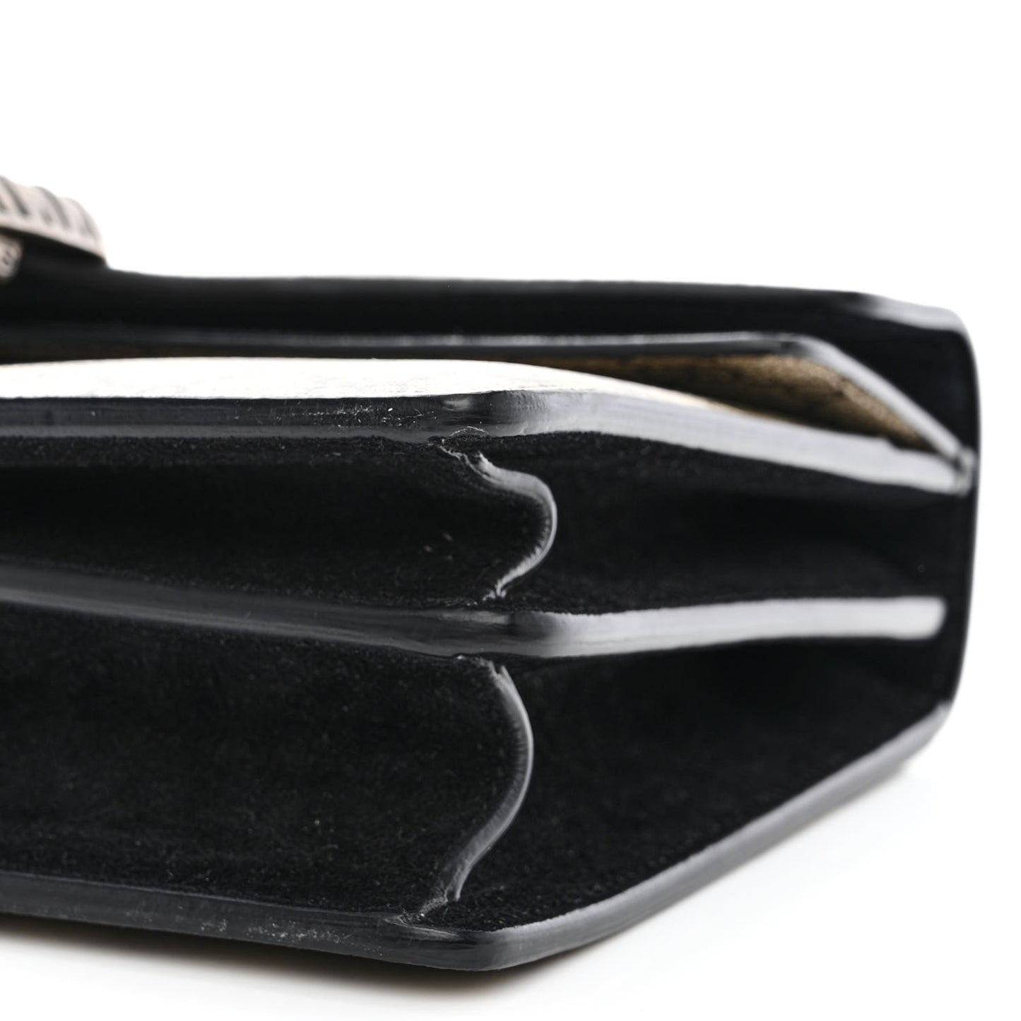 GG Supreme Monogram Small Dionysus Shoulder Bag Black