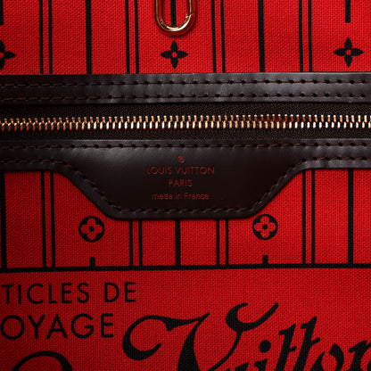 Louis Vuitton Damier Ebene Neverfull MM 6 of 19