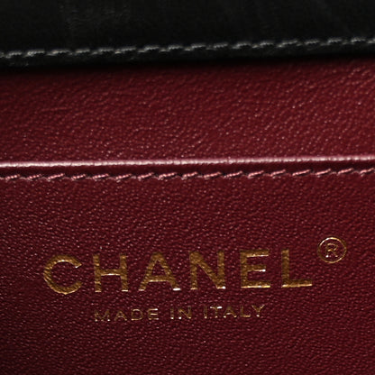 Chanel Lambskin Quilted Medium Crossing Times Flap Black 6 of 11