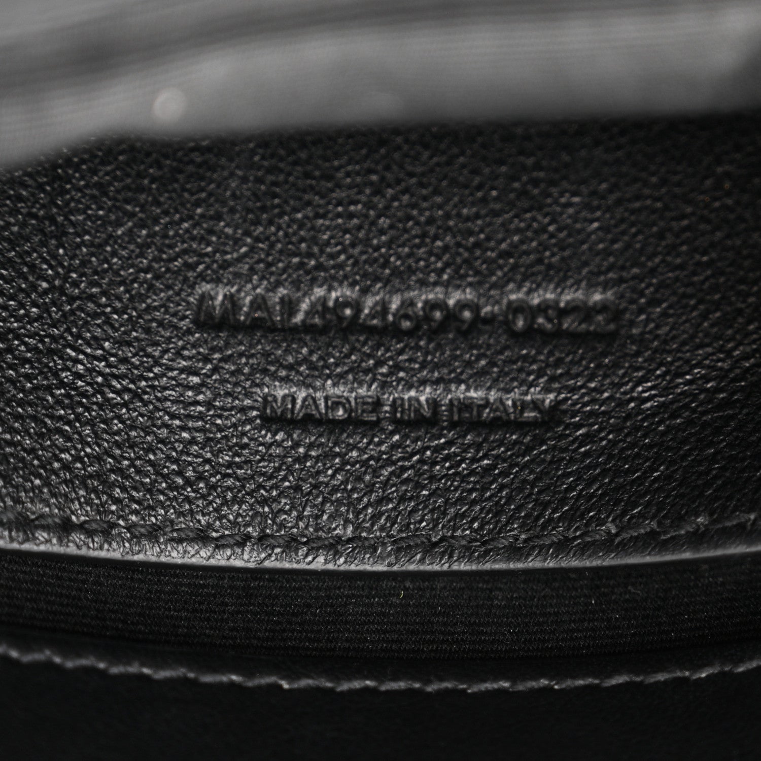Saint Laurent Calfskin Y Quilted Monogram Small Loulou Chain Satchel Black 7 of 13