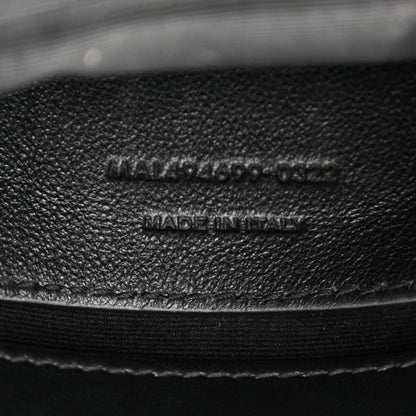 Saint Laurent Calfskin Y Quilted Monogram Small Loulou Chain Satchel Black 7 of 13