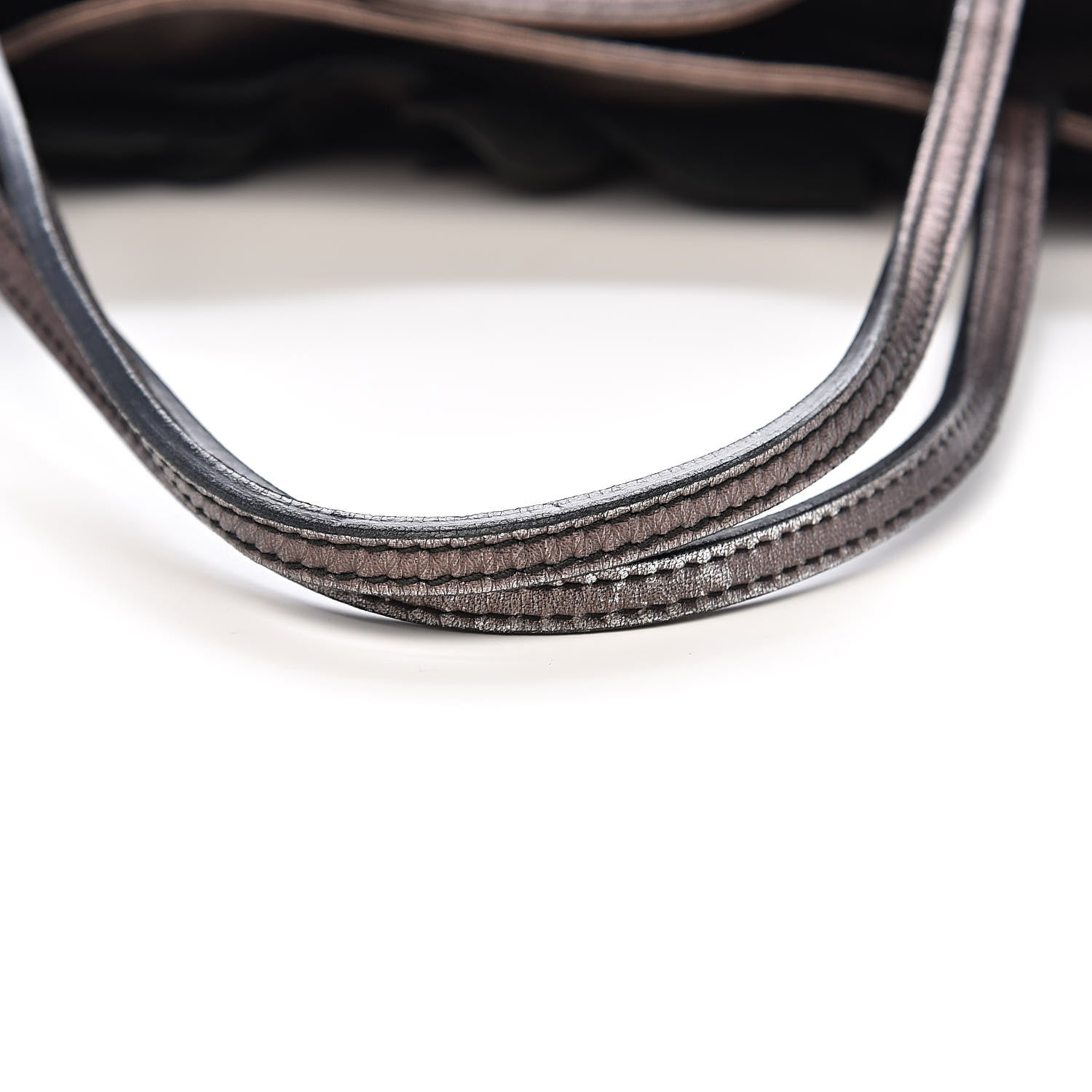 Valentino Garavani Metallic Nappa Floral Tote 8 of 14
