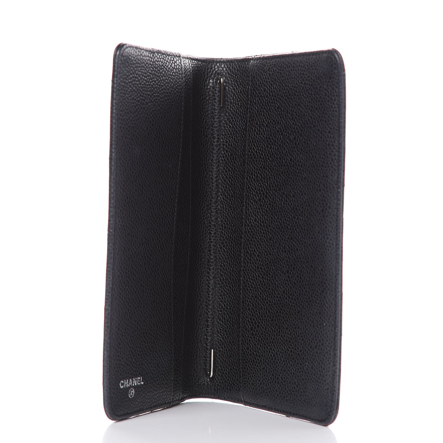 Chanel Caviar Quilted Medium Agenda Cover Black 5 of 9