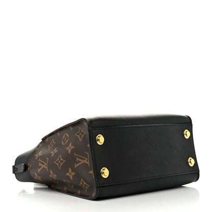 Louis Vuitton Calfskin Monogram On My Side PM Black 4 of 9