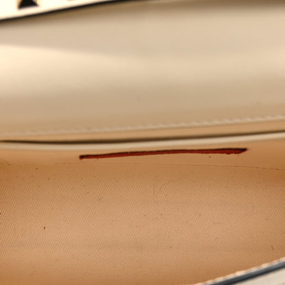 Valentino Garavani Vitello Medium Rockstud Flip Lock Crossbody Bag Light Ivory 6 of 10