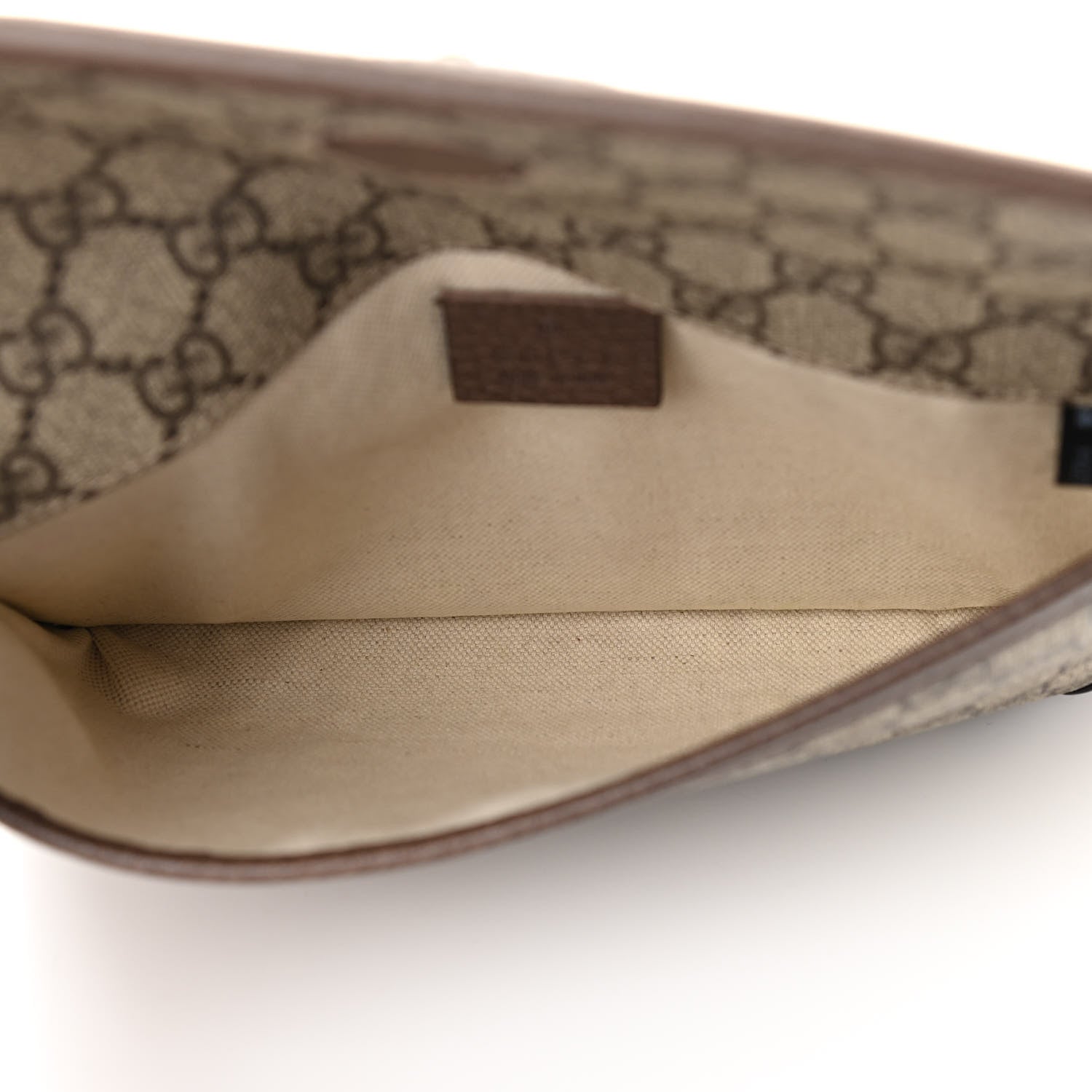 Gucci GG Supreme Monogram Neo Vintage Web Belt Bag Brown 5 of 11