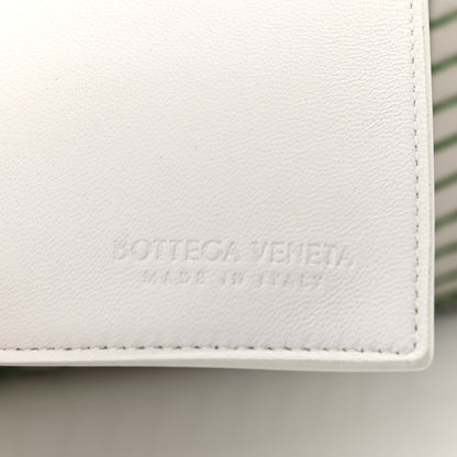 Bottega Veneta Nappa Maxi Intrecciato Overlock Stitched Small Arco Tote White Parakeet 9 of 12