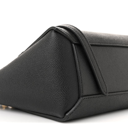 Celine Grained Calfskin Nano Belt Bag Black 9 of 12