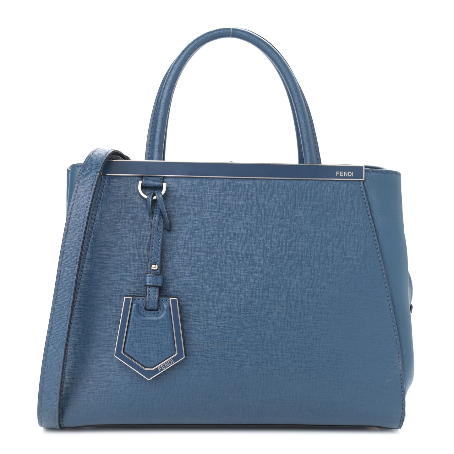 Vitello Elite Petite 2Jours Tote Blue