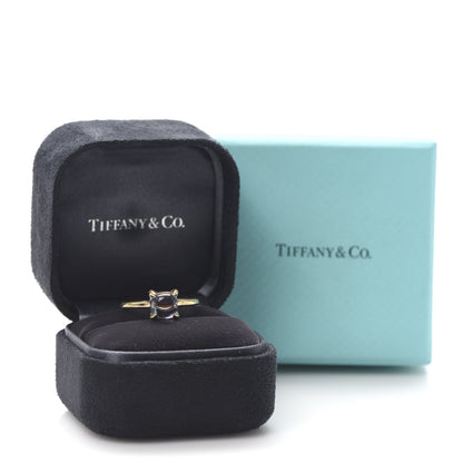 Tiffany 18K Yellow Gold Amethyst 7mm Paloma Picasso Sugar Stacks Ring 49 5 5 of 5