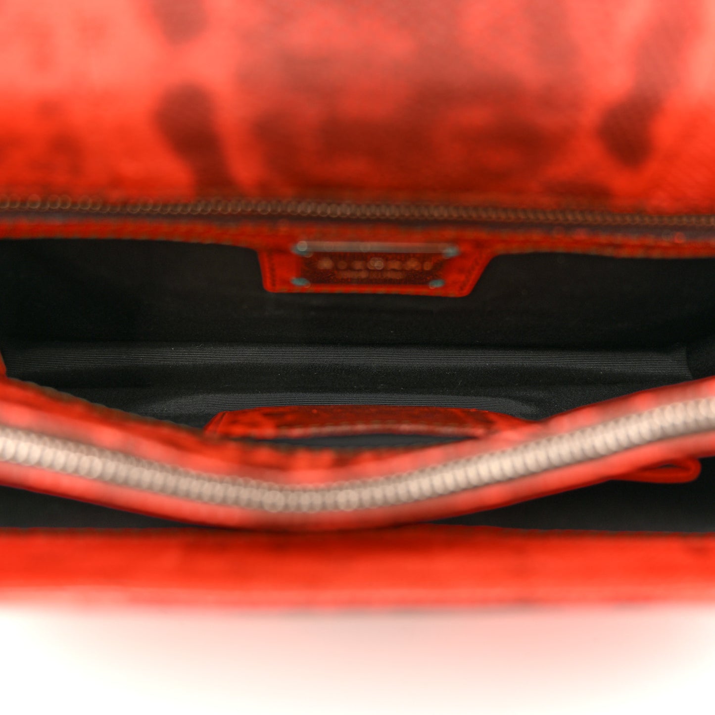 Karung Serpenti Forever Large Shoulder Bag Red