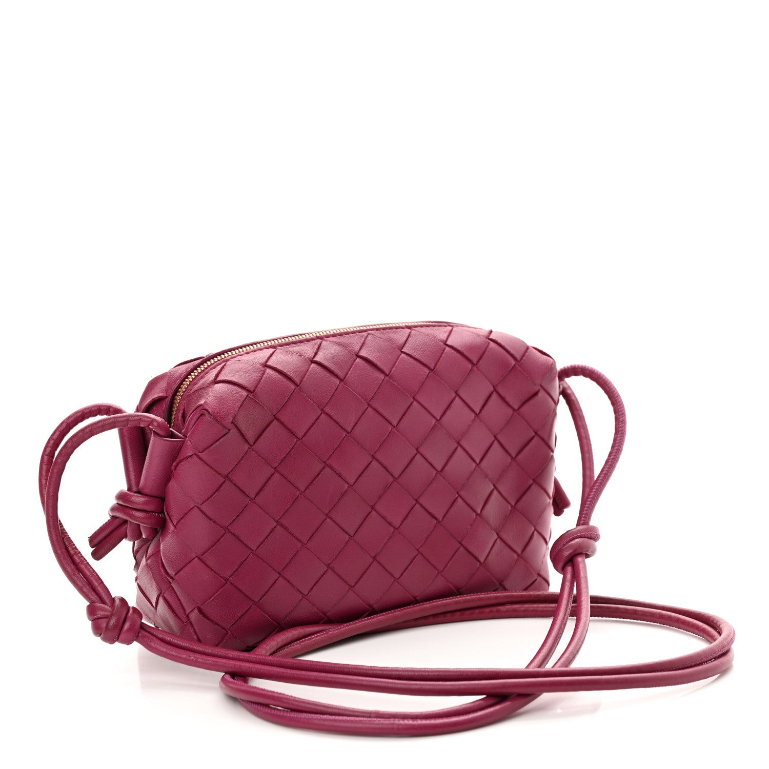 Bottega Veneta Nappa Intrecciato Mini Loop Camera Bag Cinnabar 3 of 11