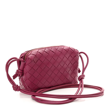 Bottega Veneta Nappa Intrecciato Mini Loop Camera Bag Cinnabar 3 of 11