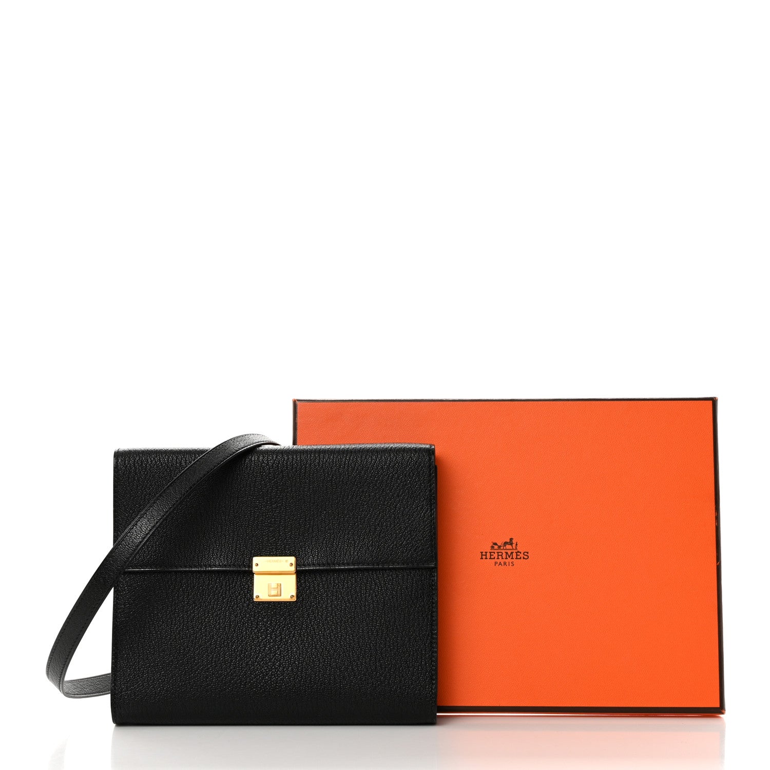 Hermes Chevre Mysore Clic 16 Wallet Black 11 of 11
