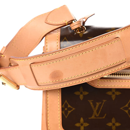 Louis Vuitton Monogram Ambre Tweedy Zip GM 6 of 19