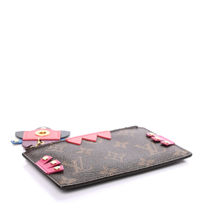 Louis Vuitton Monogram Totem Key Pouch Flamingo 4 of 7