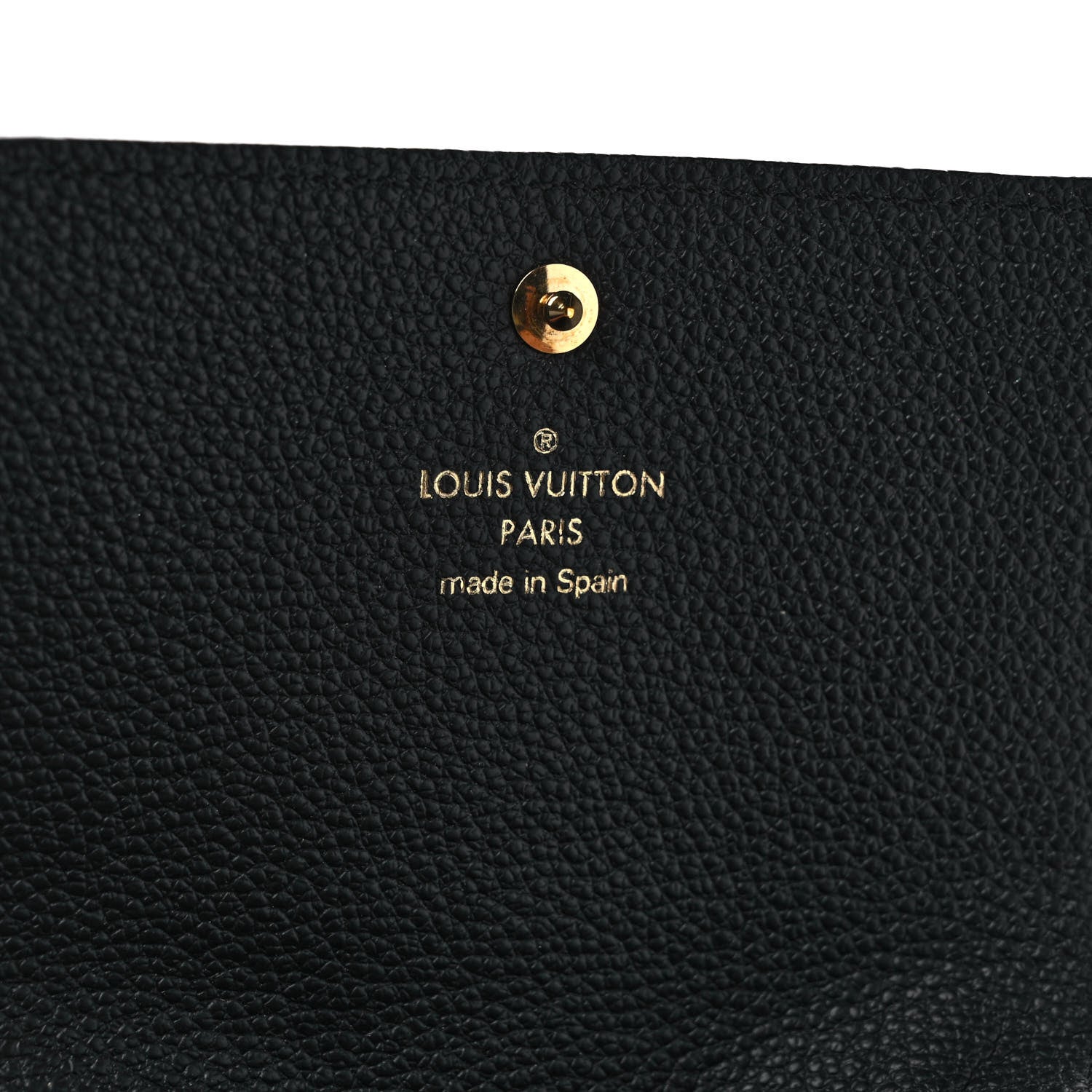 Louis Vuitton Empreinte Business Card Holder Black 6 of 7