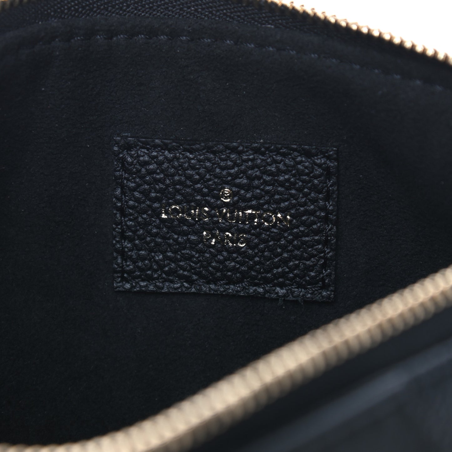Calfskin Y Quilted Monogram Small Loulou Bowling Bag Black