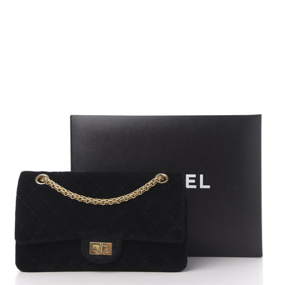 Chanel Velvet Quilted 2.55 Reissue 225 Flap Black 12 of 12