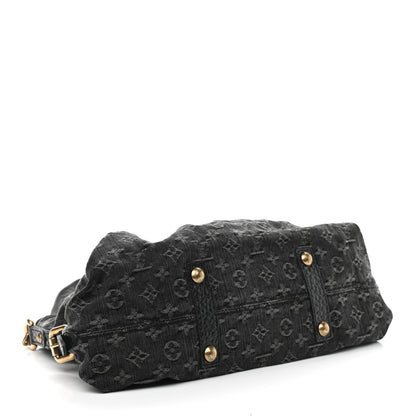 Louis Vuitton Denim Neo Cabby MM Black 4 of 11