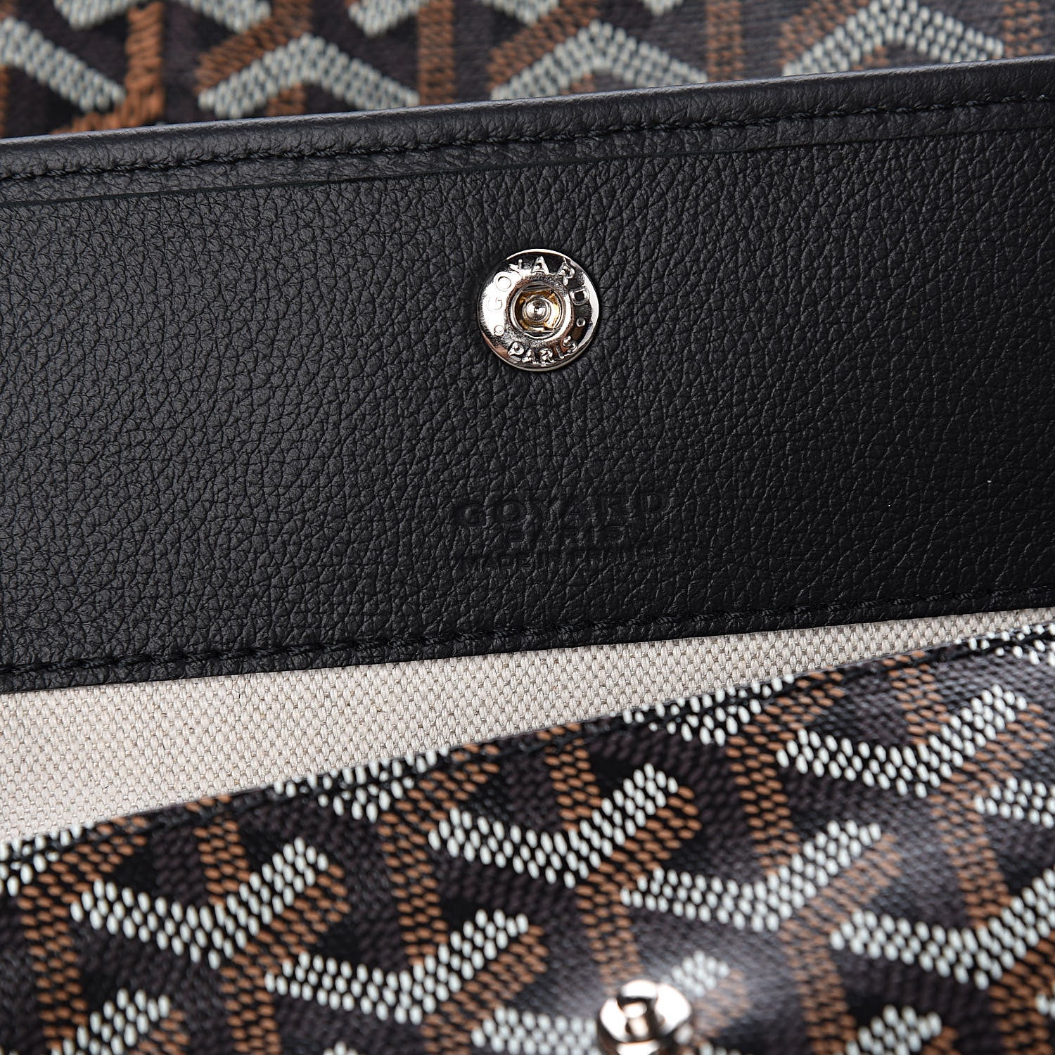 Goyard Goyardine Saint Louis PM Black 7 of 11