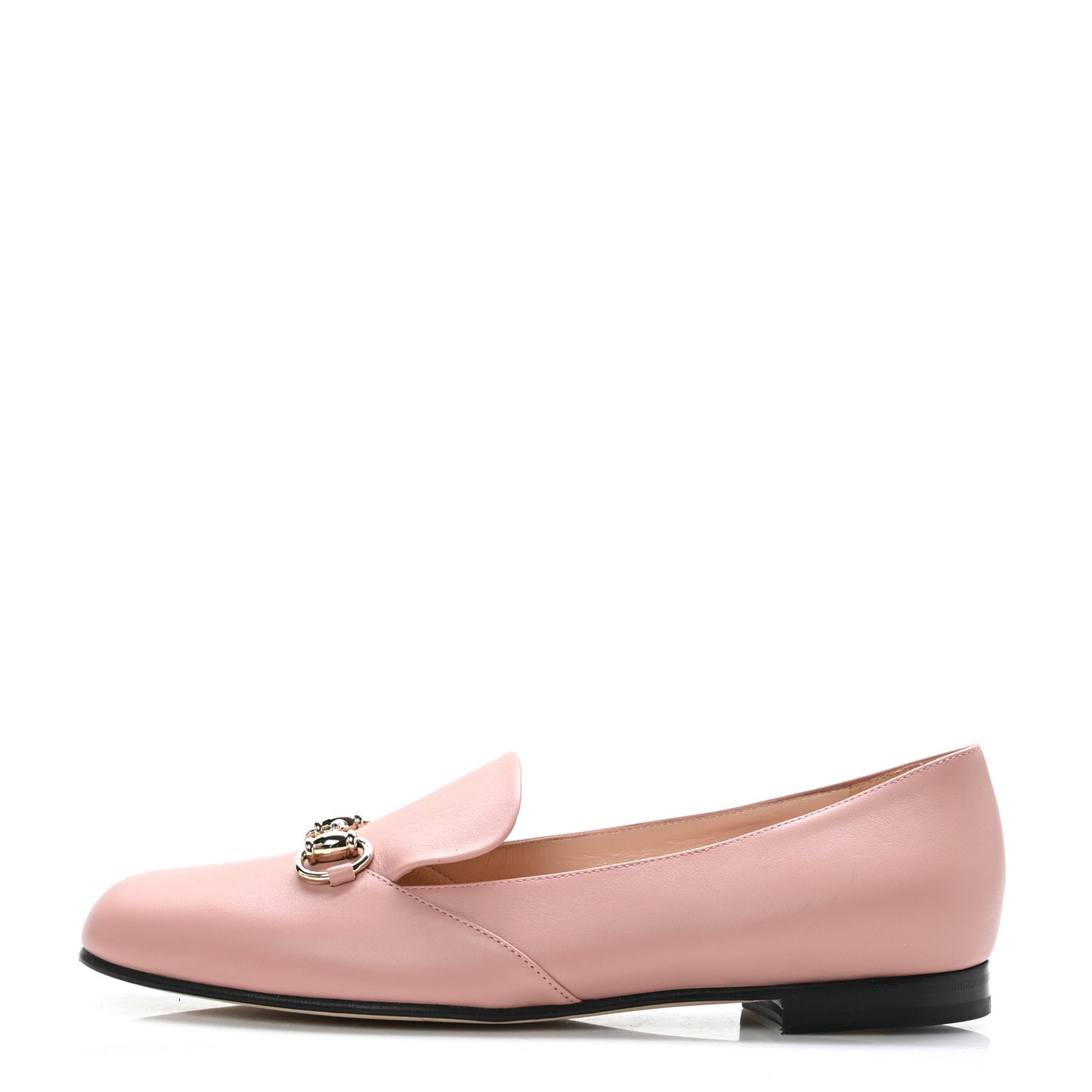 Calfskin Horsebit Loafers 40 Soft Pink
