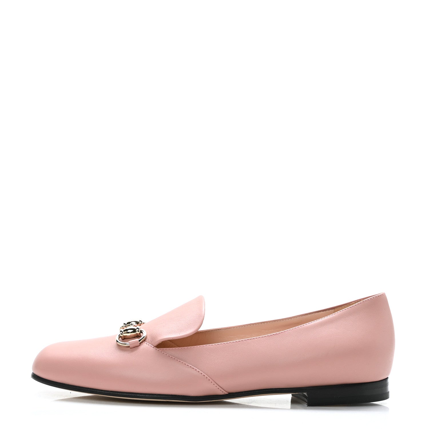 Gucci Calfskin Horsebit Loafers 40 Soft Pink 1 of 8