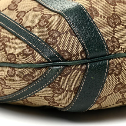 Gucci Monogram Medium Abbey Convertible Tote Green 9 of 13