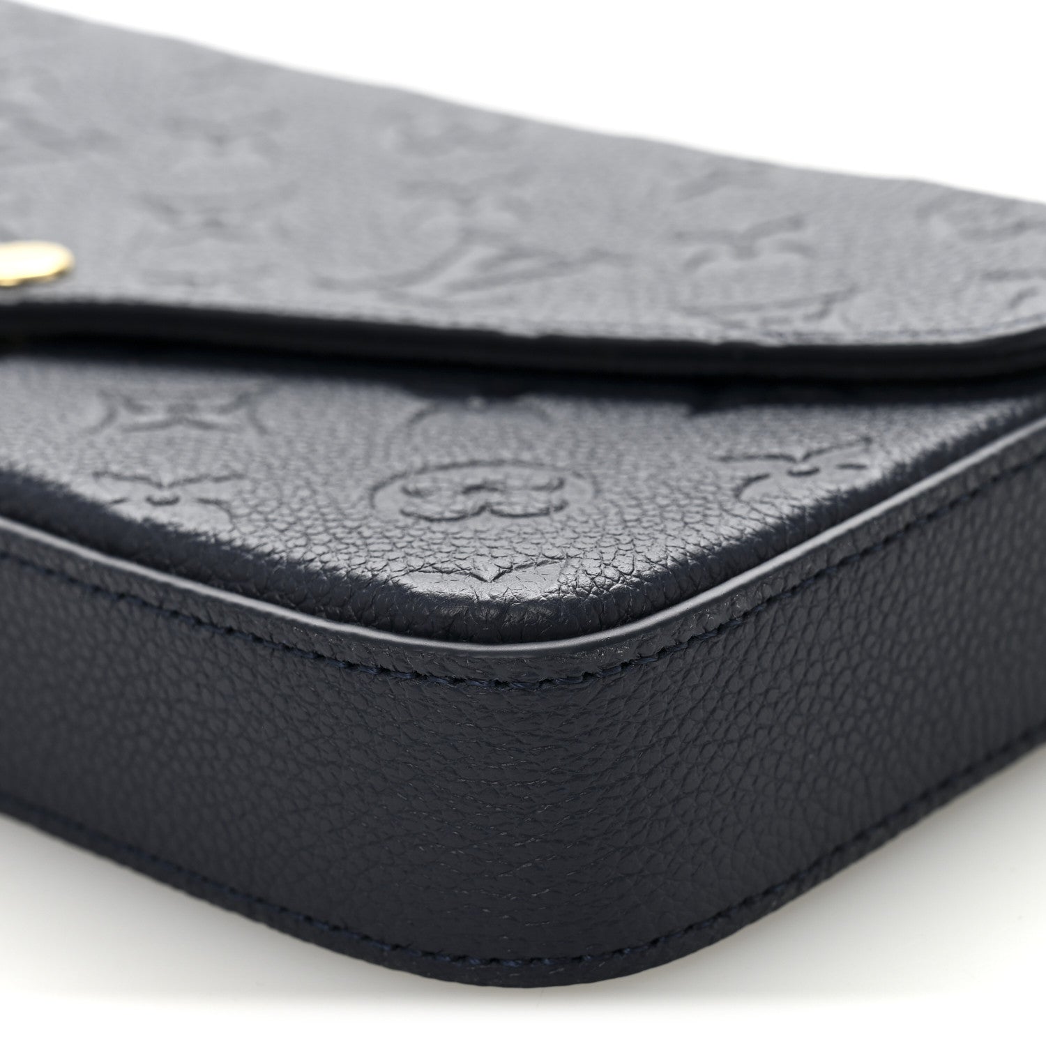 Louis Vuitton Empreinte Pochette Felicie Chain Wallet Navy 10 of 11