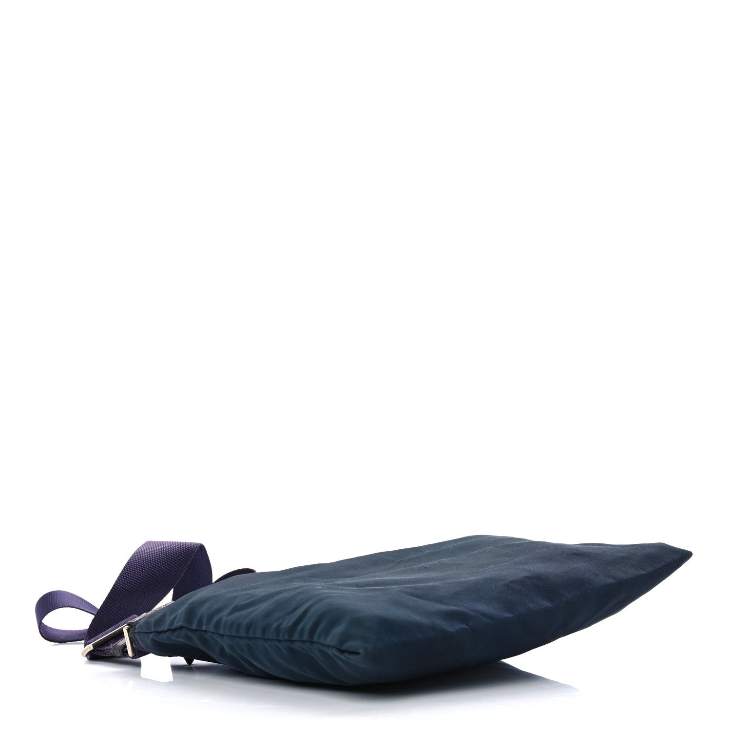 Prada Nylon Vela Flat Messenger Bag Royal 4 of 12