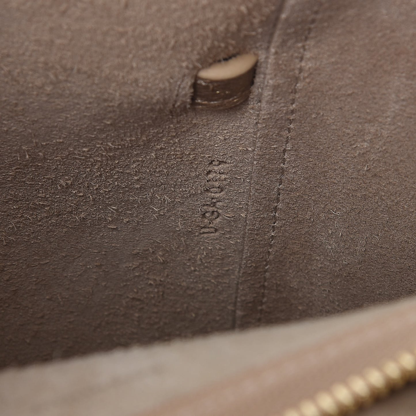 Laminated Calfskin Nano Belt Bag Gold