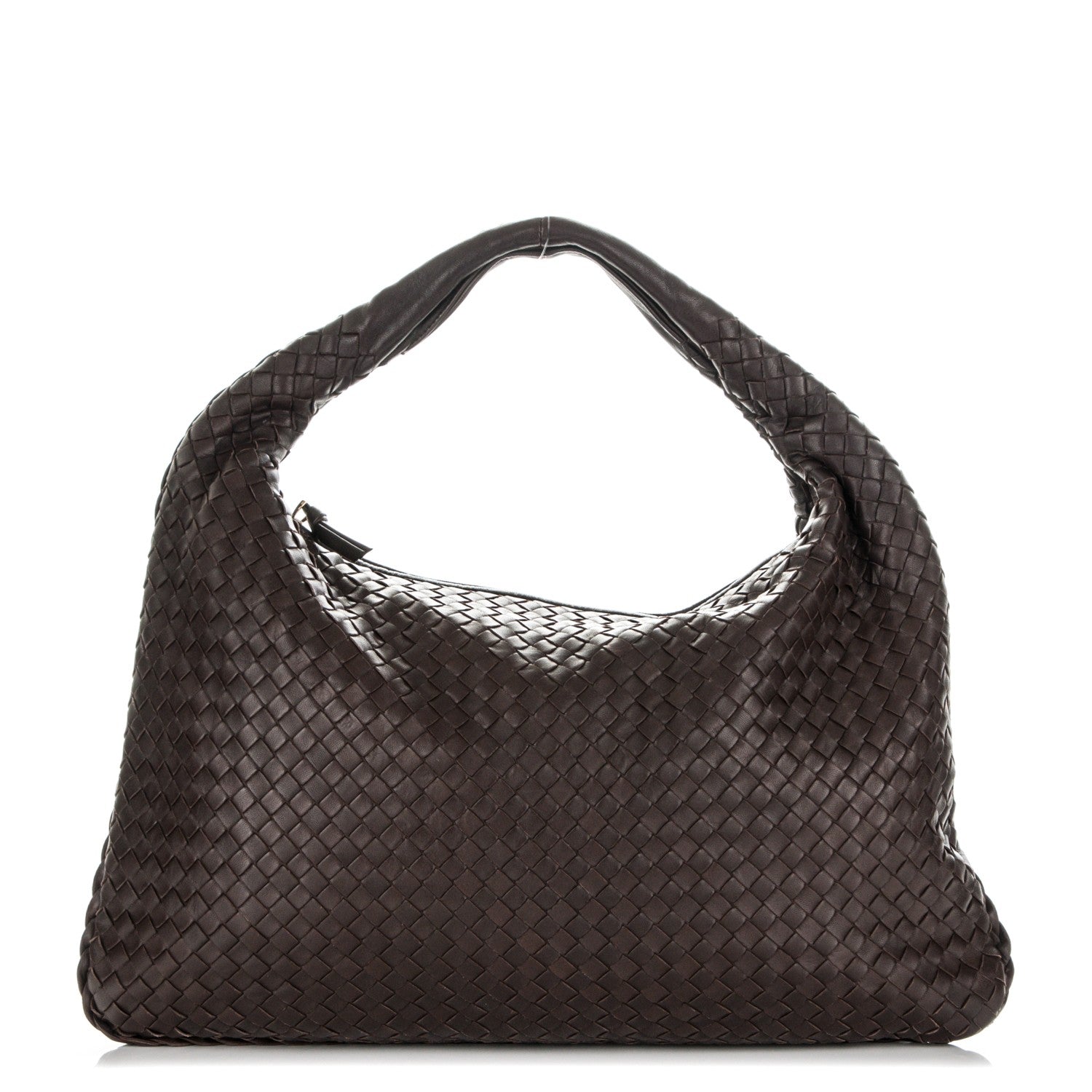 Bottega Veneta Nappa Intrecciato Large Veneta Hobo Ebano 1 of 8