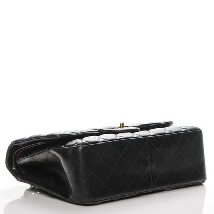 Chanel Lambskin Quilted Jumbo Double Flap Black 4 of 9